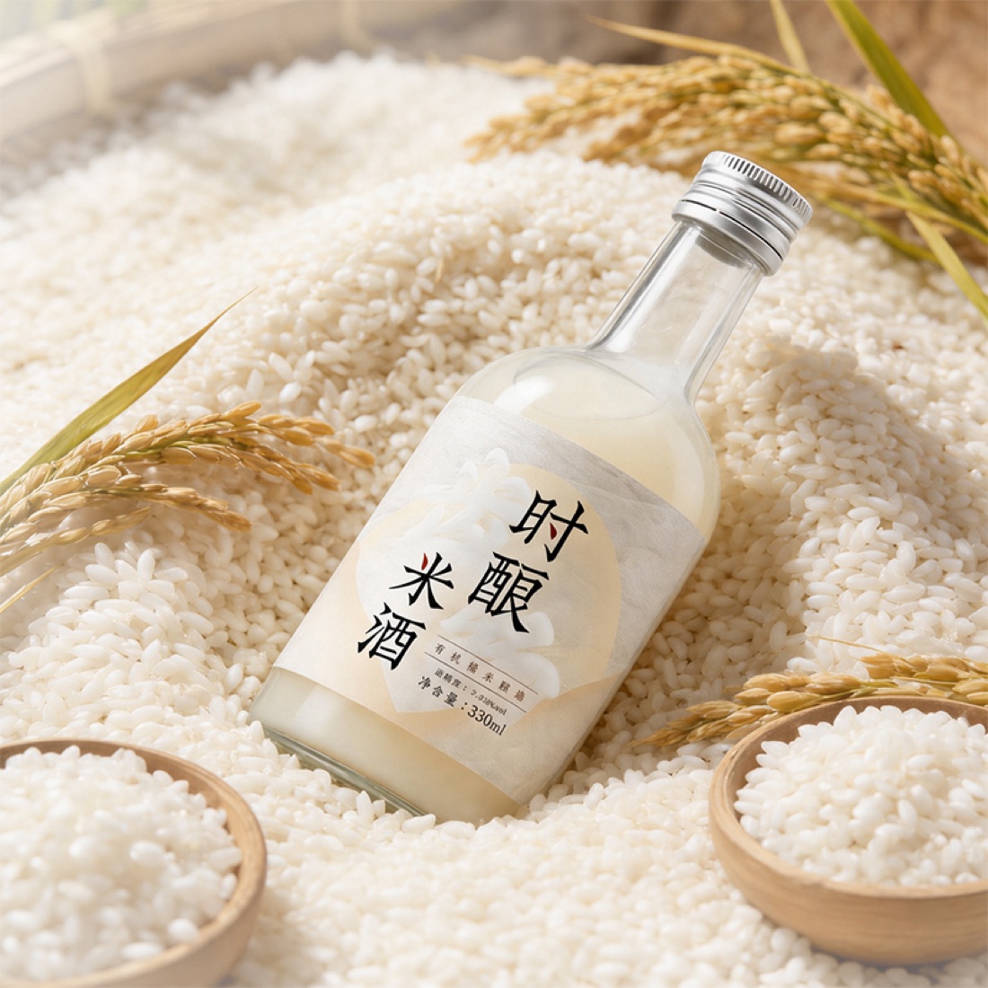 齿物时酿米酒
